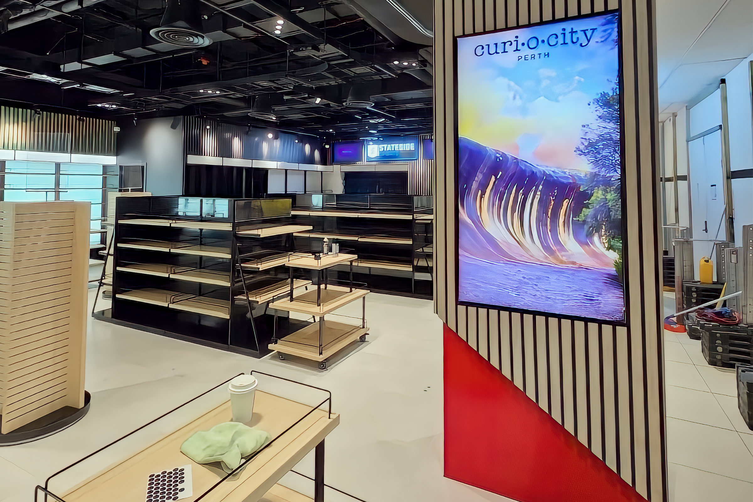 Custom joinery work – Curi.O.City Perth T1