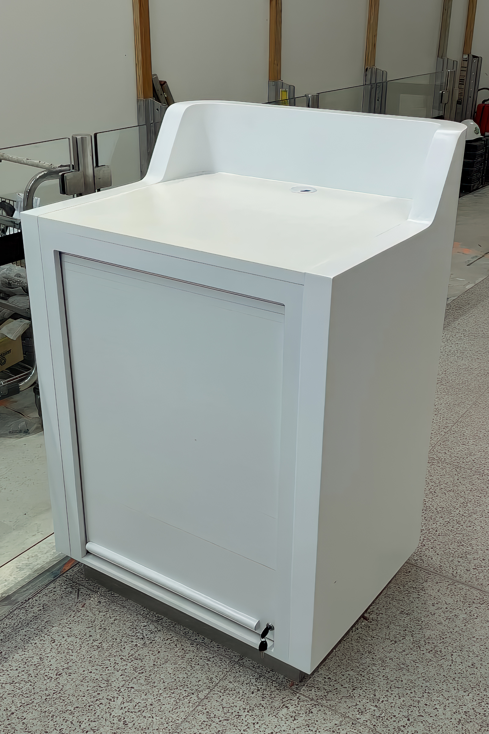 Perth Airport T1 Auto Check In Counters - Custom Joinery