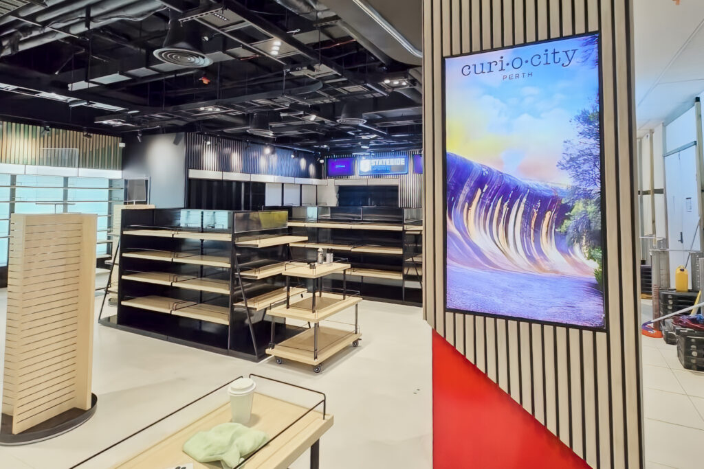 Custom joinery work – Curi.O.City Perth T1
